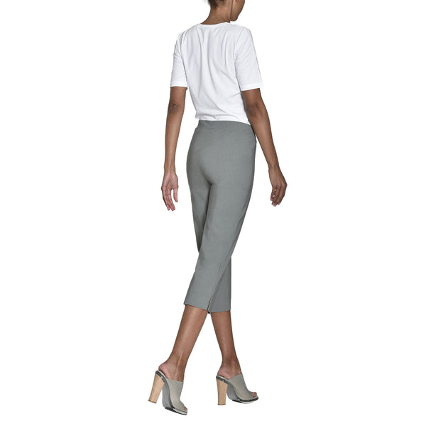Robell Marie 07 -CAPRI-TROUSERS IN OUR BASIC FIT “MARIE” - 1-51576-5499-0-881 - Dark Olive
